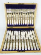 CASED LUNCHEON CUTLERY SERVICE