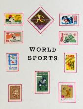 WORLD SPORTS STAMP BOOK