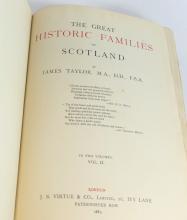 THE GREAT HISTORIC FAMILIES OF SCOTLAND VOL. II 1889