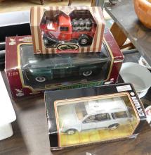 FOUR DIE-CAST MODELS