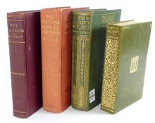 4 ANTIQUE BOOKS, 1902-1917