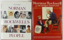 THREE NORMAN ROCKWELL ART BOOKS