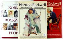 THREE NORMAN ROCKWELL ART BOOKS