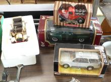 FOUR DIE-CAST MODELS