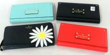 FOUR KATE SPADE WALLETS