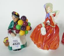 4 MINIATURE DOULTON FIGURINES