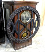 ANTIQUE TIME REGISTER CLOCK