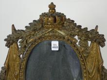 ANTIQUE TABLE-TOP SWING MIRROR