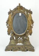 ANTIQUE TABLE-TOP SWING MIRROR