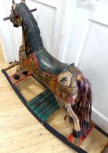 VINTAGE ROCKING HORSE