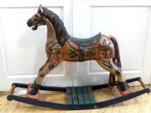 VINTAGE ROCKING HORSE