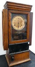 ANTIQUE TIME CLOCK