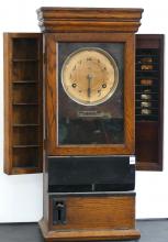 ANTIQUE TIME CLOCK