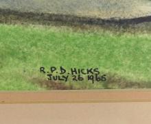 REVEREND R.P.D. HICKS