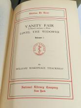 10 VOLUMES THE WORKS OF THACKERAY