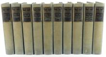 10 VOLUMES THE WORKS OF THACKERAY