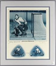AUTOGRAPHED JOHNNY BOWER PRINT