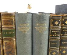COLLECTION OF LEATHER BOUND BOOKS