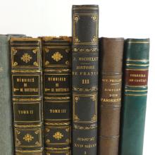 COLLECTION OF LEATHER BOUND BOOKS