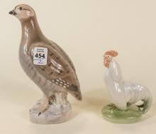 TWO DANISH "BIRD" FIGURINES