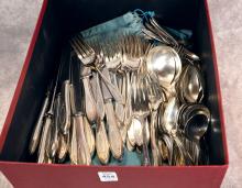 COMMUNITY "ADAM" SILVERPLATED FLATWARE