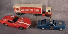 5 TOY VEHICLES