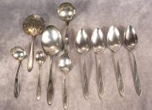 COMMUNITY "ADAM" SILVERPLATED FLATWARE