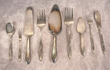 COMMUNITY "ADAM" SILVERPLATED FLATWARE