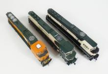 3 BURLINGTON NORTHERN DIESELS