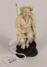 CHINESE IVORY CABINET FIGURE