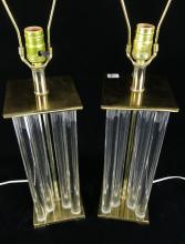 PAIR CHARLES HOLLIS JONES STYLE LAMPS