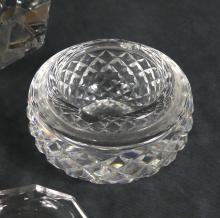 CRYSTAL ASHTRAYS INCL. WATERFORD