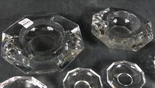 CRYSTAL ASHTRAYS INCL. WATERFORD