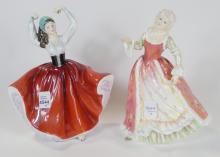 2 ROYAL DOULTON FIGURINES