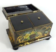 ANTIQUE TEA CADDY