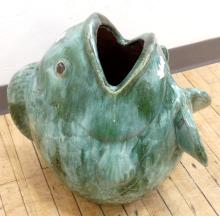 ART POTTERY "FISH" PLANTER