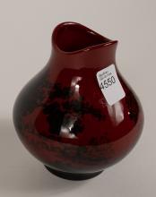 ROYAL DOULTON ROUGE FLAMBE VASE