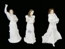 3 ROYAL DOULTON FIGURINES