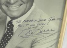 AUTOGRAPHED BOB BARKER PHOTO