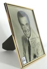 AUTOGRAPHED BOB BARKER PHOTO