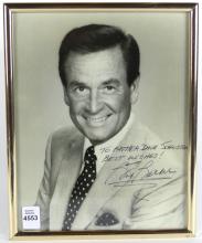 AUTOGRAPHED BOB BARKER PHOTO