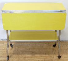 RETRO TABLE/SERVING CART