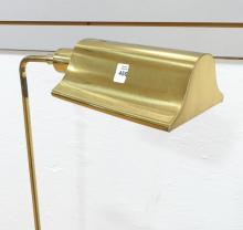 ADJUSTABLE BRASS READING LAMP