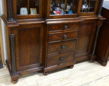 HICKORY-WHITE CHINA CABINET