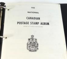 NATIONAL CANADIAN POSTAGE STAMP ALBUM
