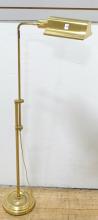 ADJUSTABLE BRASS READING LAMP