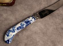 DERBY "BLUE MIKADO" BUTTER KNIFE SET