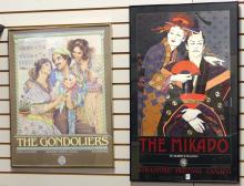 TWO FRAMED STRATFORD FESTIVAL POSTERS