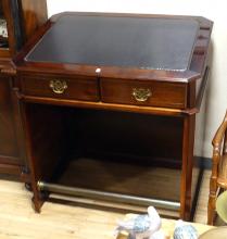 STAND-UP MAHOGANY DESK