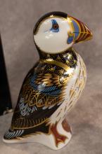 ROYAL CROWN DERBY "PUFFIN" PAPERWEIGHT